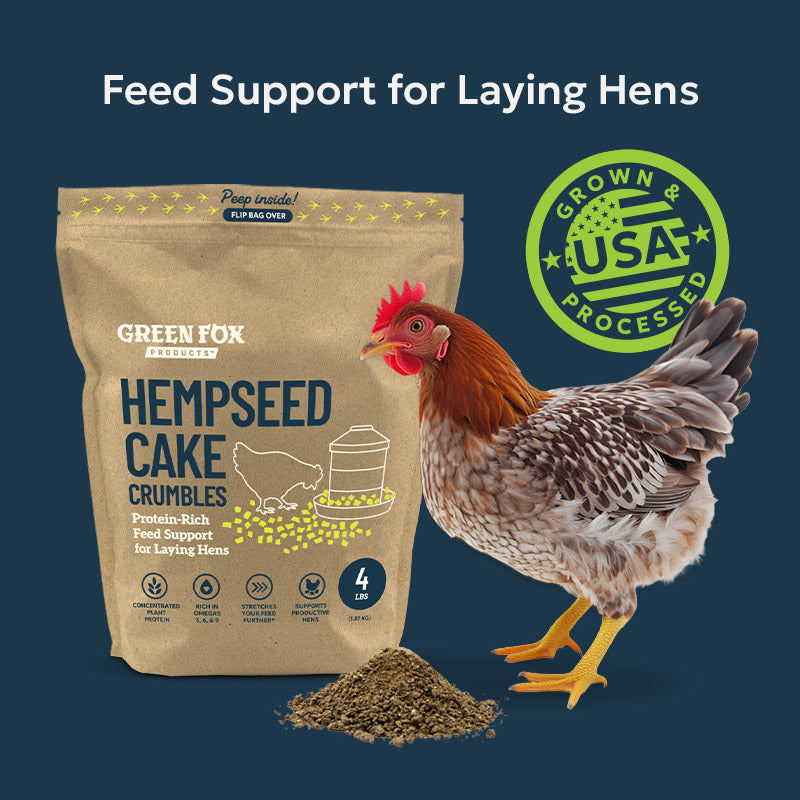 Hempseed Cake Crumbles