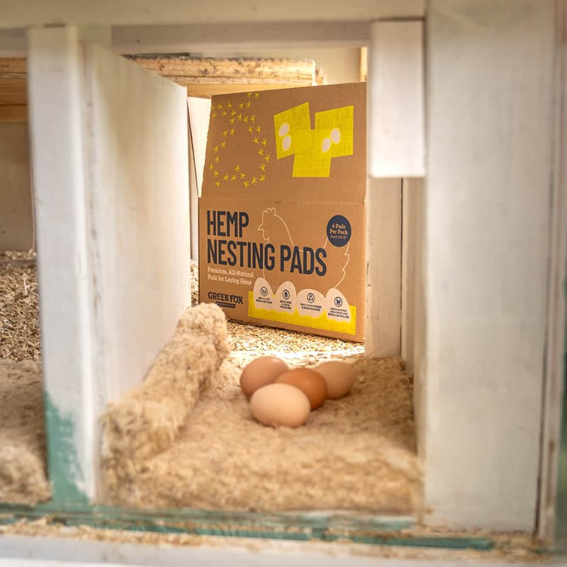 Hemp Nesting Pads (6-pack)